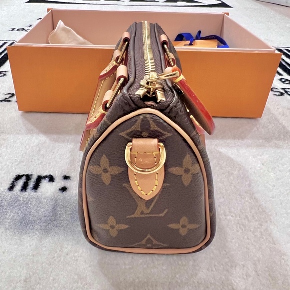 Louis Vuitton Nano Speedy Brown Monogram Canvas - Picture 5 of 15